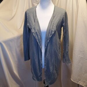 Moutaki Waterfall Linen Cardigan SZ SM
